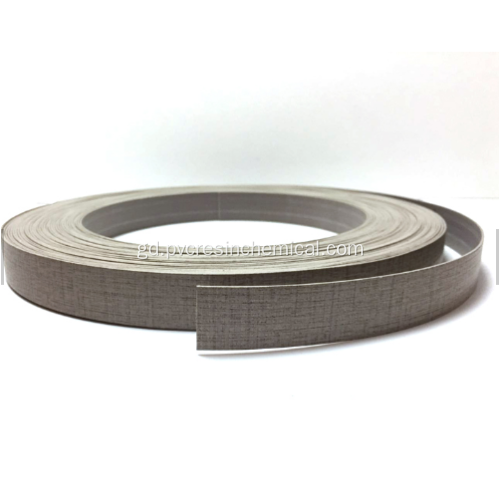 Teip Bands Edge Glèidhidh PVC geal àrd